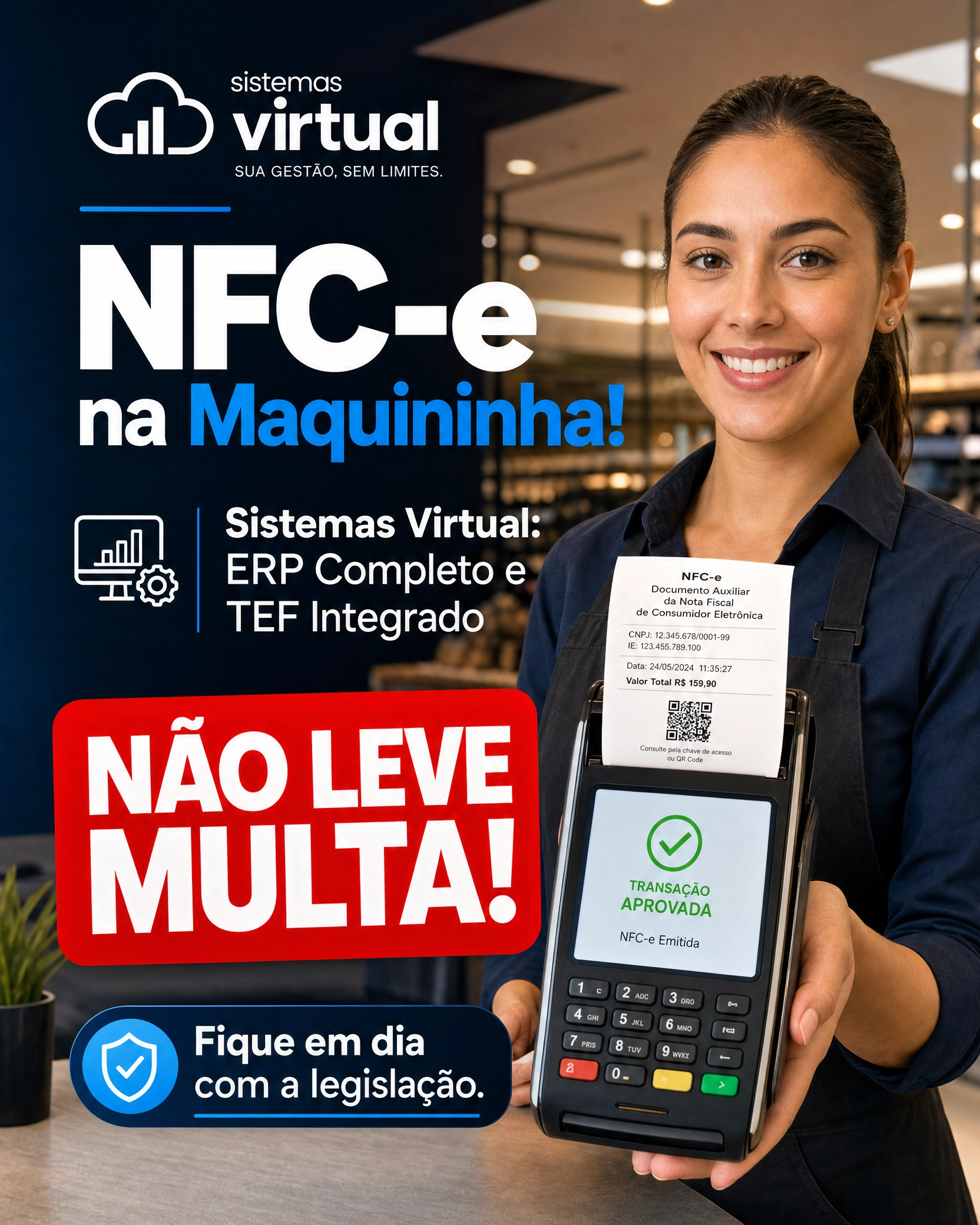 Não Leve Multa - NFC-e na Maquininha